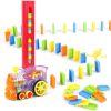 fun & educational domino rally electric train set for kids