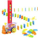 domino rally electric train set for kids