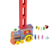 domino rally electric train set for kids